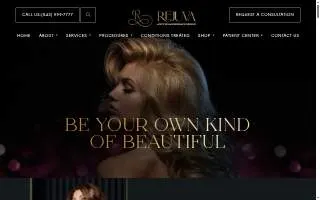 Rejuva Med Spa website