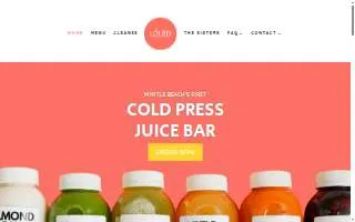Lōleo Juice Bar of Myrtle Beach website