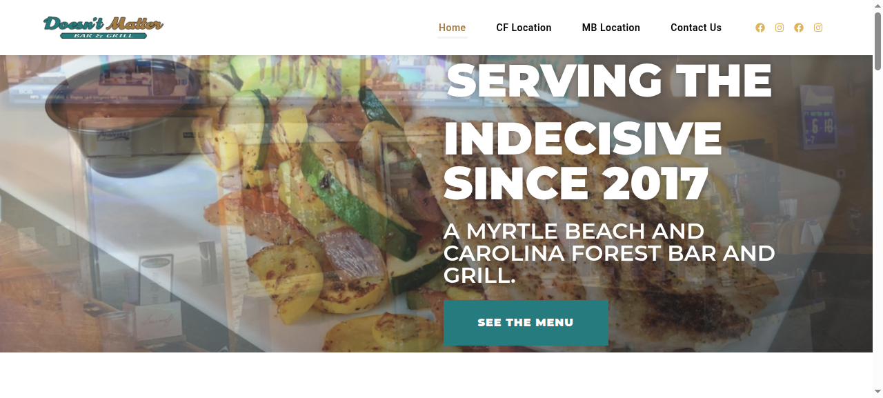 Doesn’t Matter Bar and Grill - Carolina Forest