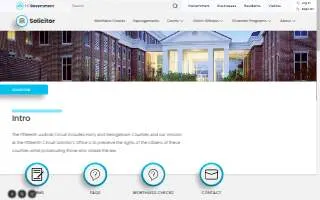 Horry County Solicitor's Office website