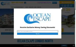 Ocean Escape Condos North website