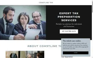 Coastline Tax of Myrtle Beach website