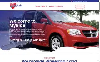 MyRide SC LLC website
