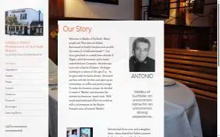 Malibu Of Surfside Italian Restaurant website