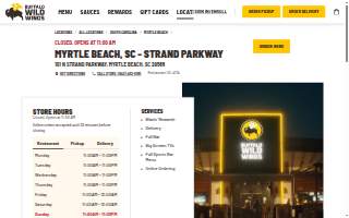Buffalo Wild Wings Myrtle Beach, SC (Surfside Beach)