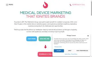 The Matchstick Group website