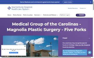 Medical Group of the Carolinas - Magnolia Plastic Surgery - Five Forks