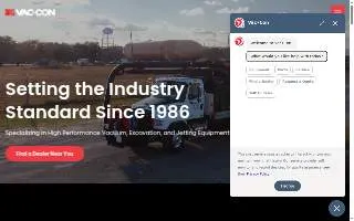 Vac-Con Inc website