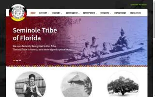 Seminole Family Health website