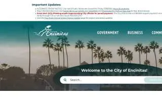 Encinitas Ltd website