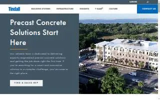 Tindall Corporation of Spartanburg website