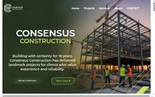Consensus Construction & Consulting, Inc website