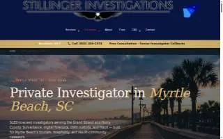 Stillinger Investigations, Inc. of Myrtle Beach website