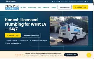 New Pro Plumbing website