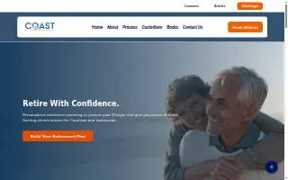 Coast Wealth Management Group website