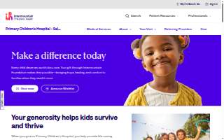 Primary Children's Hospital Volunteer Services