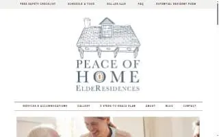 Peace of Home EldeResidences website
