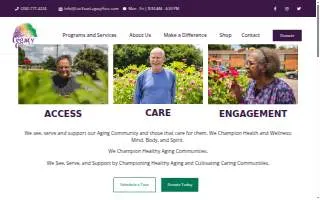The Legacy Center website