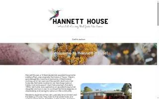 Hannett House website