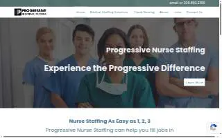 Progressive Nursing website