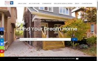 Wess Cason Realty of Matthews website