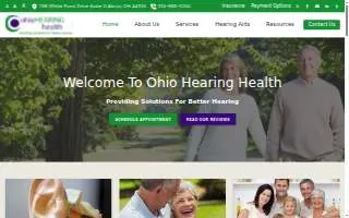 Ohio Hearing Health of Cuyahoga Falls website