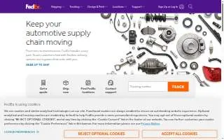 FedEx Office Print & Ship Center of Huntsville website