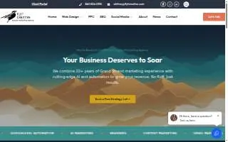 flyt creative search marketing agency website