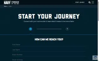 US Navy Enlisted Recruiting of Columbia website
