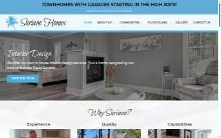 Suriano Homes Inc website