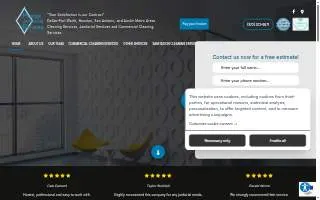 Prestige Janitorial Services website