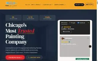 Pro Chicago Painters website