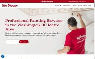 Rent Painters website