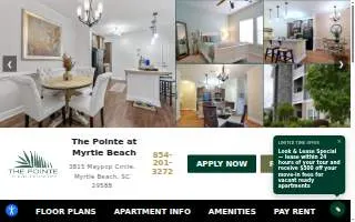 The Pointe at Myrtle Beach website