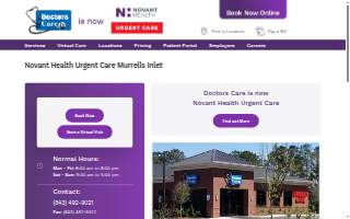 Novant Health Urgent Care – Murrells Inlet (Formerly Doctors Care)