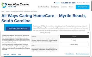 All Ways Caring HomeCare - Myrtle Beach, South Carolina