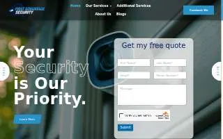 First Advantage Security website