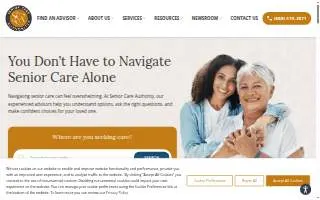 Senior Care Authority - Long Island of Selden website