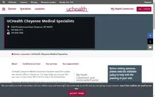 Cheyenne Medical Specialists: Ogara Robin MD website