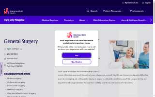 Park City Hospital Surgical Services