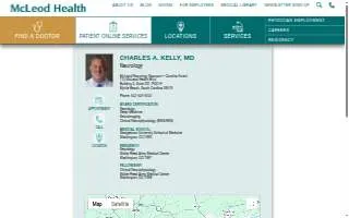 Charles A. Kelly, MD website