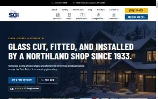 Superior Glass Inc website