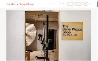 The Barry Phipps Shop website