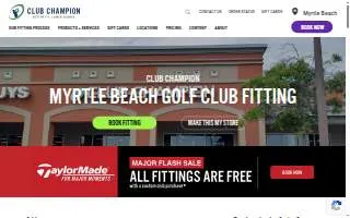 Club Champion of Myrtle Beach website
