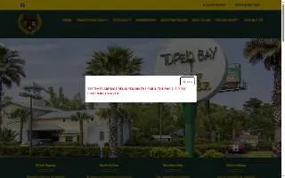 Tupelo Bay Golf Center website