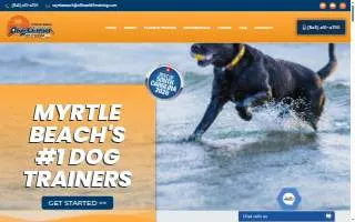 Off Leash K9 Training Myrtle Beach website