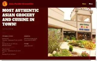Asia Pacific Restaurant & Supermarket website