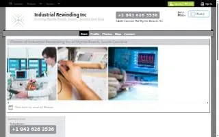Industrial Rewinding Inc website