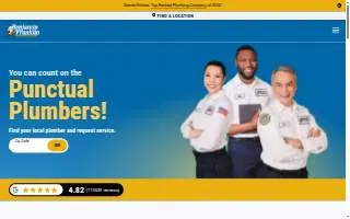 Benjamin Franklin Plumbing & Drains website