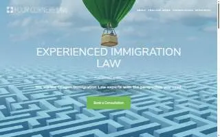 Four Corners Immigration Law website